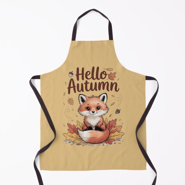 Item preview, Hello Autumn with Cute Fox designed and sold by Moonody Designs.