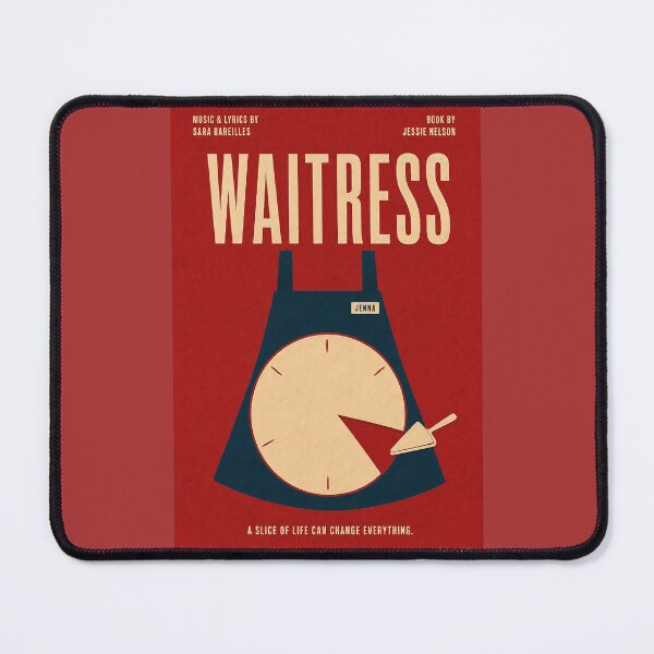 Item preview, 001 My Waitress I minimal movie poster designed and sold by LuluLeb.
