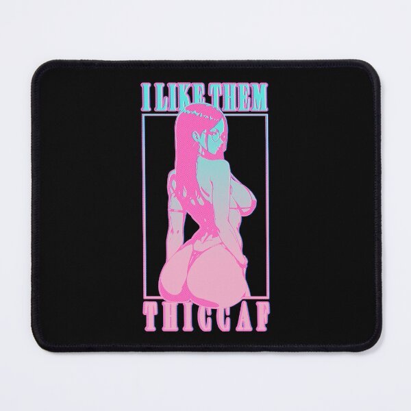 Item preview, I Like Them Thicc Nico #3 Wanted Poster Parody Pastel-Pink-Blue Duotone designed and sold by MikaseSan.