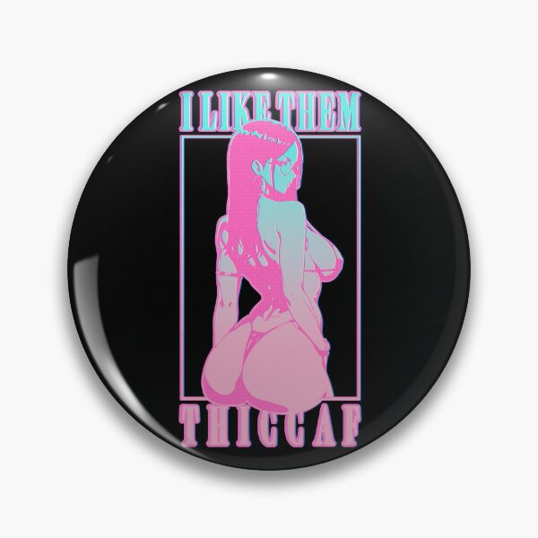 Item preview, I Like Them Thicc Nico #3 Wanted Poster Parody Pastel-Pink-Blue Duotone designed and sold by MikaseSan.