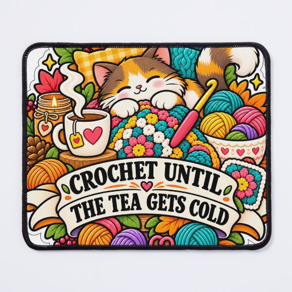 Item preview, Crochet Until the Tea Gets Cold designed and sold by supertae.