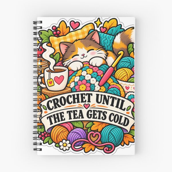 Item preview, Crochet Until the Tea Gets Cold designed and sold by supertae.