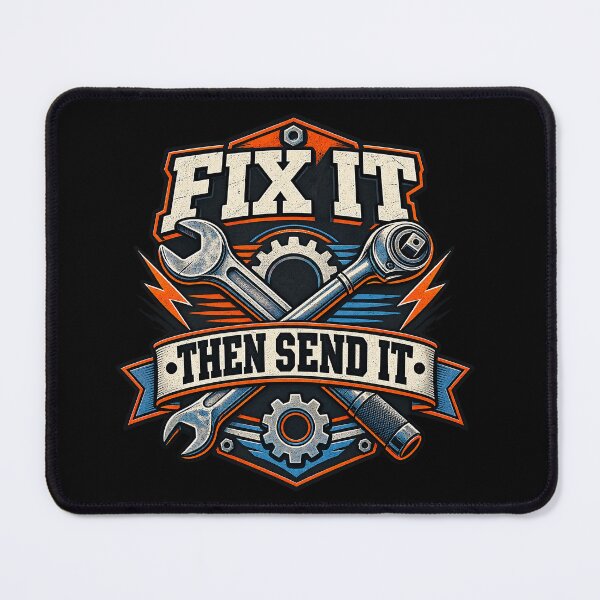Item preview, Fix It Then Send It Mechanic designed and sold by SayMaria.