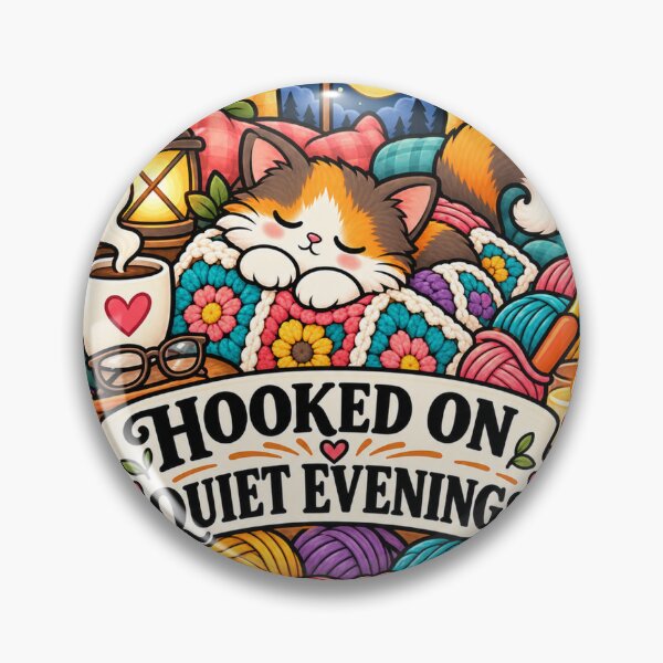 Item preview, Hooked on Quiet Evenings Crochet Lover designed and sold by supertae.