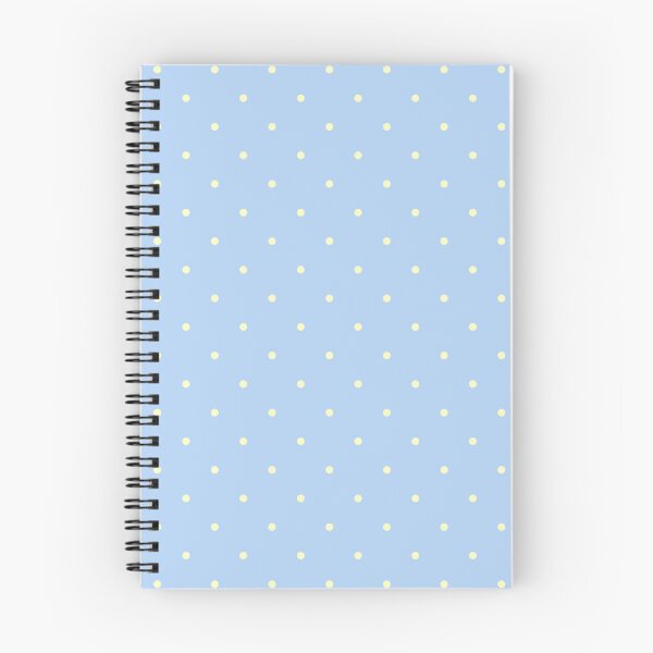 Item preview, Light Blue Butter Yellow Tiny Polka Dot Pattern Cute Aesthetic designed and sold by ElGhazal-Art.