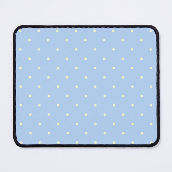 Item preview, Light Blue Butter Yellow Tiny Polka Dot Pattern Cute Aesthetic designed and sold by ElGhazal-Art.