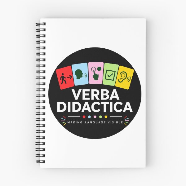 Item preview, Verba Didactica visual language learning logo designed and sold by VerbaDidactica.