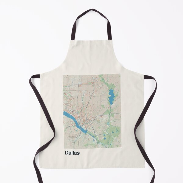 Item preview, Dallas Minimalistic Map Art designed and sold by MapsNerd.