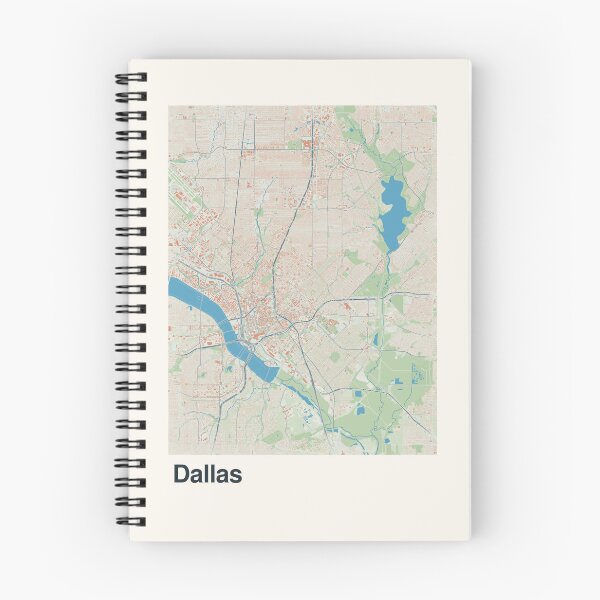 Item preview, Dallas Minimalistic Map Art designed and sold by MapsNerd.