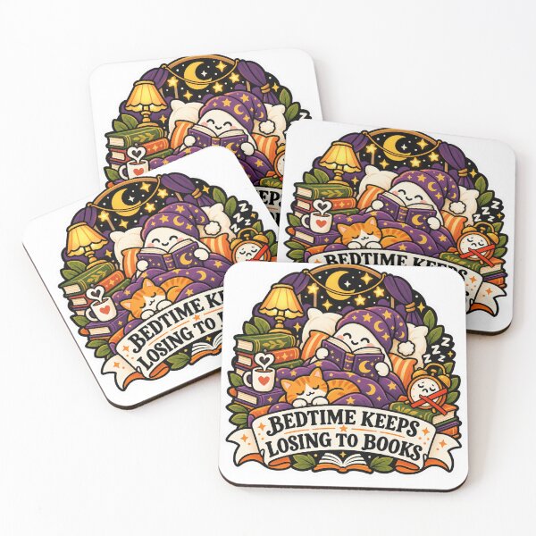 Item preview, Bedtime Keeps Losing to Books Reader designed and sold by supertae.