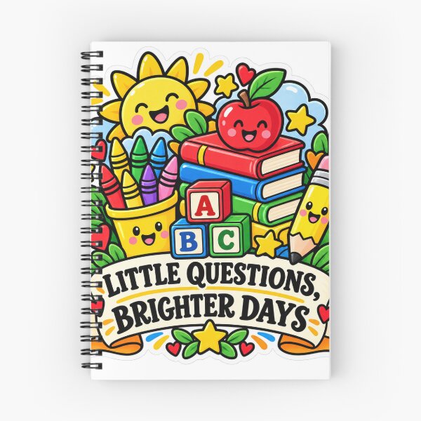 Item preview, Little Questions Brighter Days Preschool Teacher designed and sold by supertae.