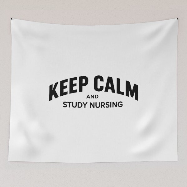 Item preview, NURSING STUDENT - keep calm and study nursing designed and sold by YNELENT.