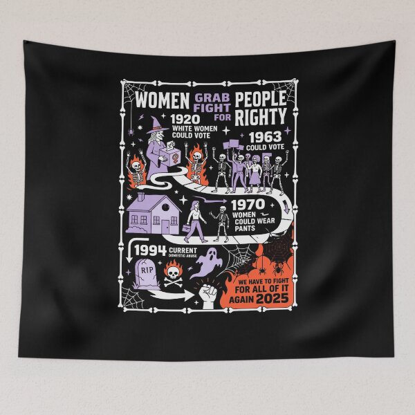 Item preview, What The Women Who Came Before Us Had To Fight For We Have To Fight For All Of It Again 2025 Feminist Women's Rights History designed and sold by w66aboo.