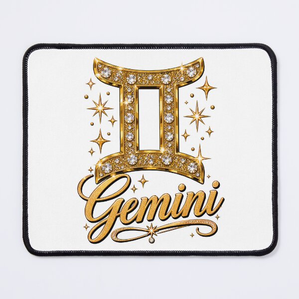Item preview, Gold Gemini Symbol | Glitter Zodiac | Glam Gemini designed and sold by ZIGLWORKS.