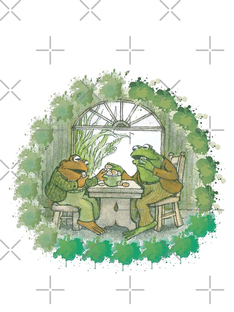 Thumbnail 3 of 3, Scarf, Frog and toad on table designed and sold by WhyNotStore.