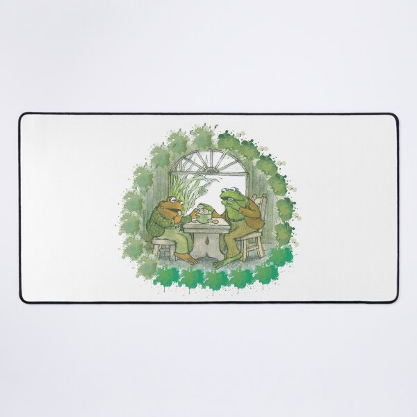 Item preview, Frog and toad on table designed and sold by FlareCraftStudio.