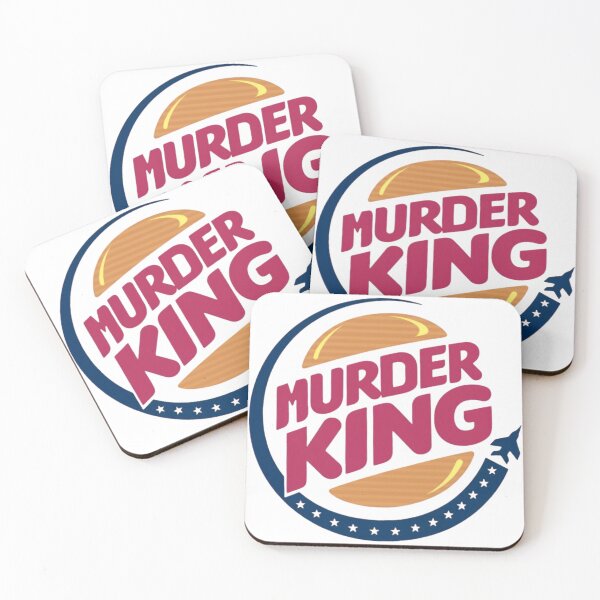 Item preview, Murder King Parody Artwork | Fast Food Fighter Jet Pop Art Print designed and sold by MusixMerch.