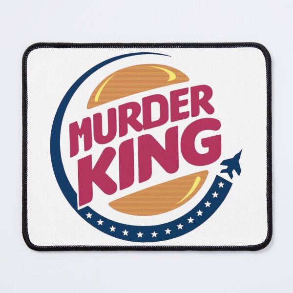 Item preview, Murder King Parody Artwork | Fast Food Fighter Jet Pop Art Print designed and sold by MusixMerch.