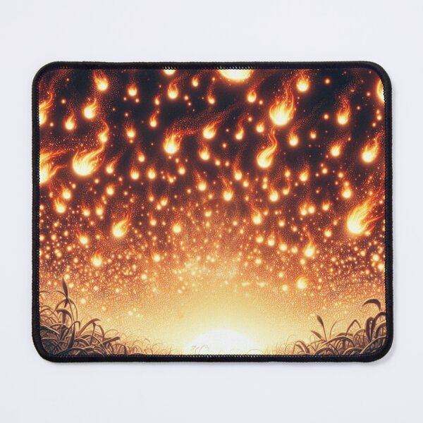 Item preview, Rain of Fire Across the Night Sky designed and sold by AcruxUltra.