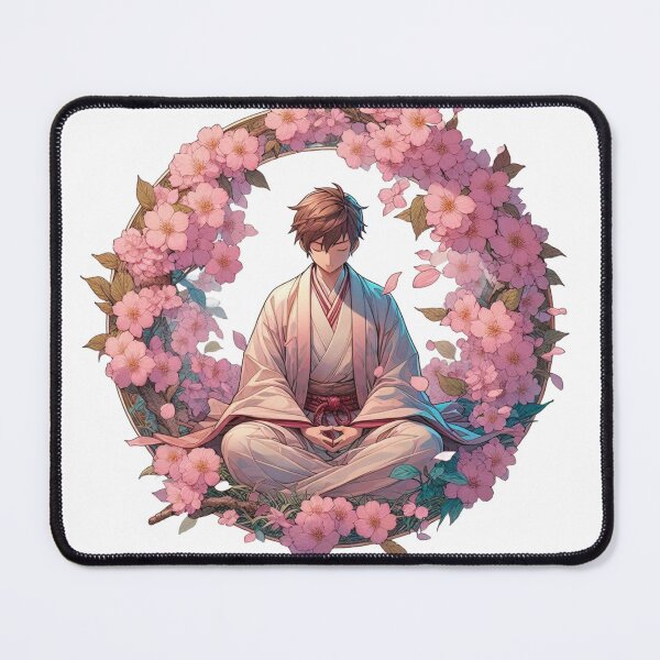 Item preview, Meditation Beneath Sakura Blossoms designed and sold by AcruxUltra.