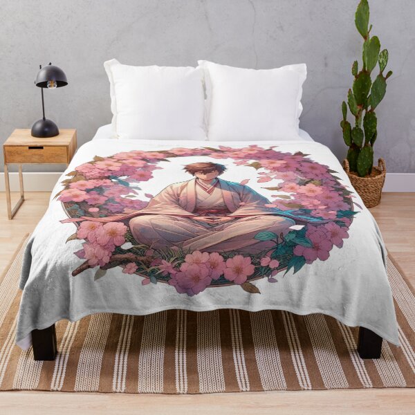 Item preview, Meditation Beneath Sakura Blossoms designed and sold by AcruxUltra.