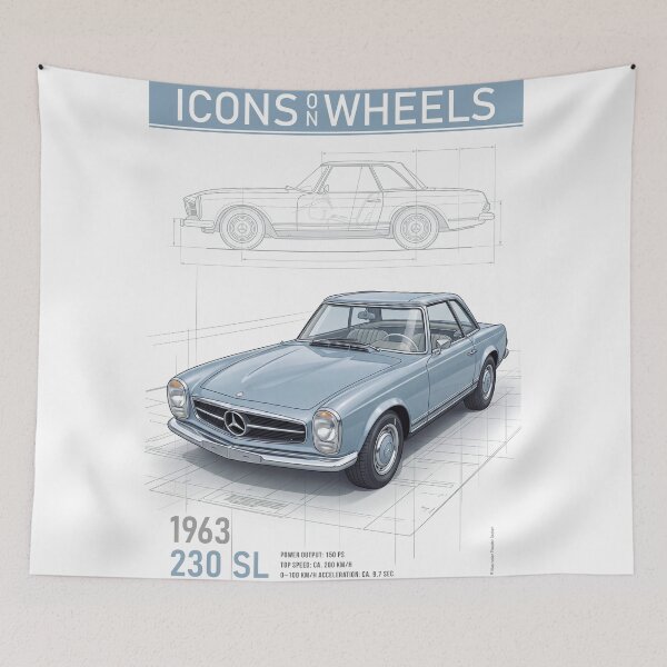 Item preview, 230SL designed and sold by Theodor Decker.