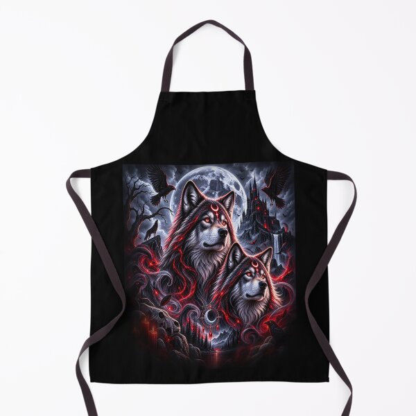 Item preview, Dark Wolves – Guardians of the Blood Moon designed and sold by TroviTutto.