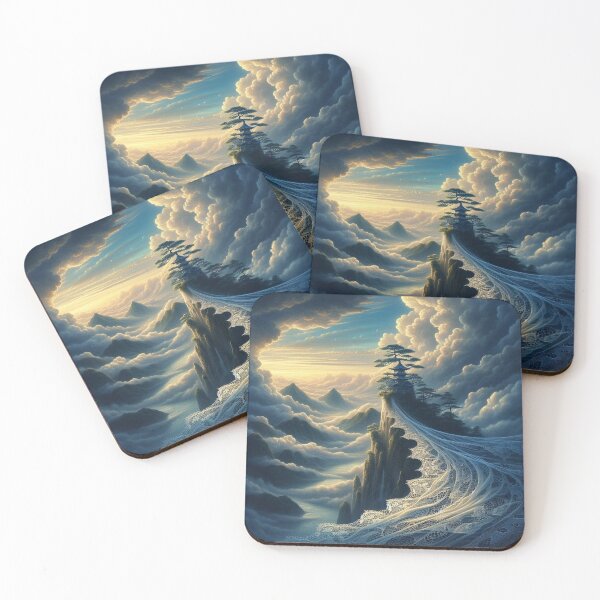 Item preview, Fantasy Road to a Temple in the Clouds designed and sold by AcruxUltra.