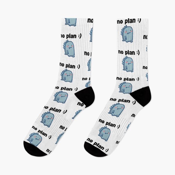 Item preview, cute no plan blue dinosaur designed and sold by Rockveil Co..