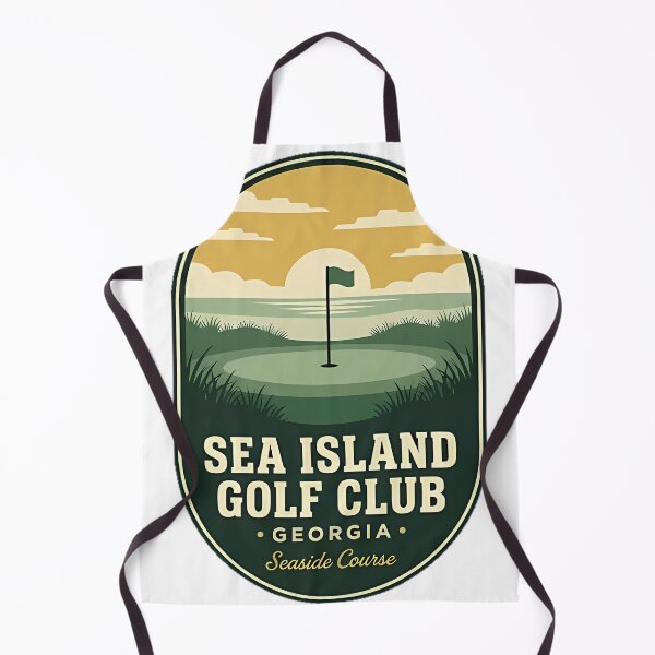 Item preview, Sea Island Georgia Seaside Golf Club Vintage Badge Sticker designed and sold by DetourDgn.