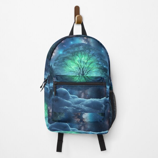 Item preview, Glowing Sunset Tree of Life Twin Moons Fantasy Art designed and sold by Pyt27.
