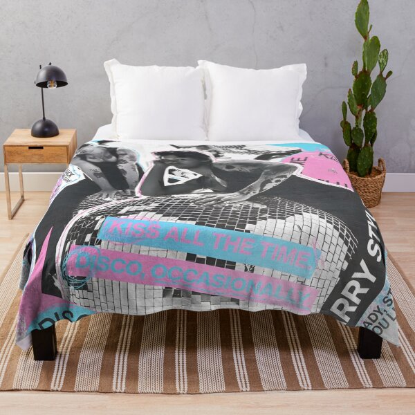 Item preview, Pink & Blue Retro Music Disco Pop Collage designed and sold by Donald-Bryantt.