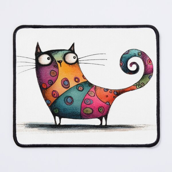 Item preview, Bright cat with big eyes designed and sold by anytka.