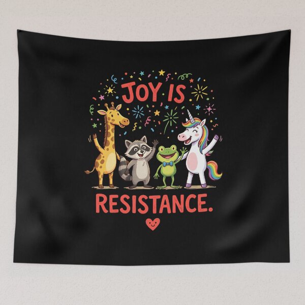 Item preview, Copy of Joy Is Resistance Positive Mindset Happiness Resilience Empowerment designed and sold by w66aboo.