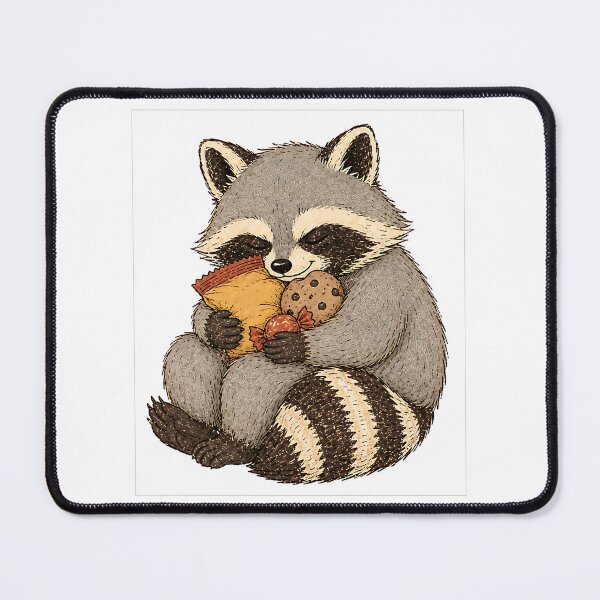 Item preview, A raccoon who needs a little treat. designed and sold by RobertMartinArt.