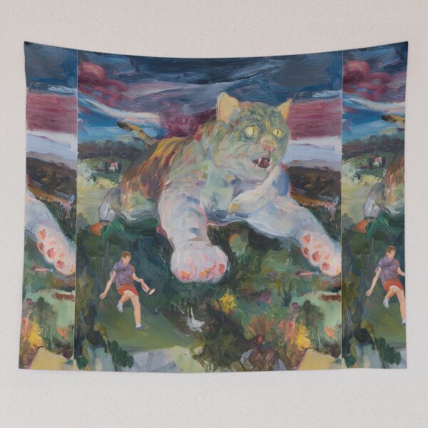 Item preview, Giant Cat, Tiny Man designed and sold by that summer of ours.