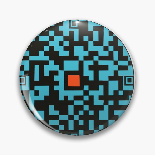 Item preview, Cyber Pixel Circular Mosaic Pattern - Teal and Black Abstract Art designed and sold by LittleHappiness by Kamollak .