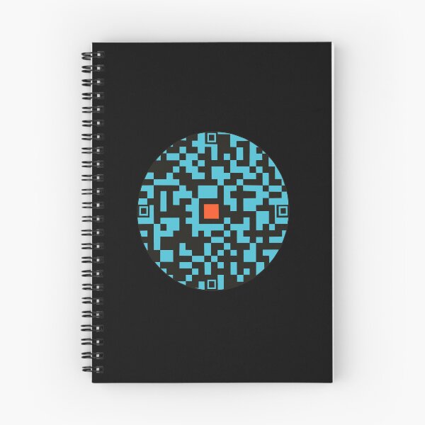 Item preview, Cyber Pixel Circular Mosaic Pattern - Teal and Black Abstract Art designed and sold by LittleHappiness by Kamollak .