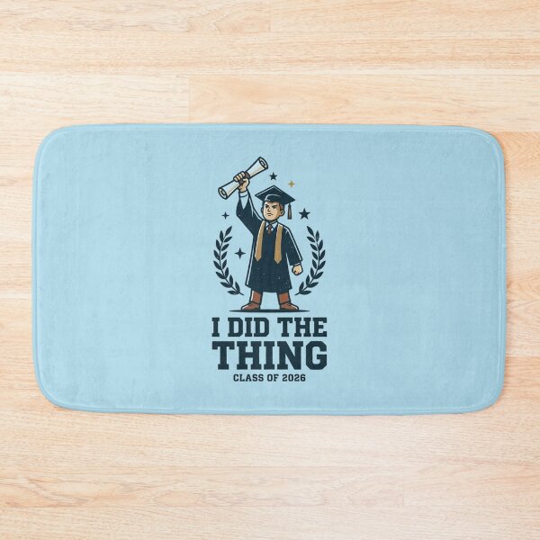 Item preview, I Did The Thing Class of 2026 Graduate Funny Diploma Laurel Aesthetic designed and sold by mood-draftsman.