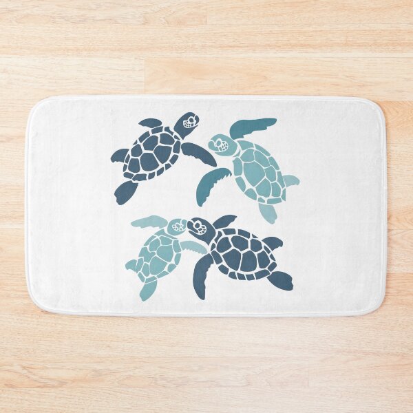 Item preview, Blue Sea Turtles designed and sold by xiao xuans.