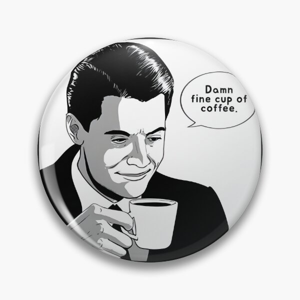 Item preview, Damn Fine Coffee, Cooper'S Favorite Brew | Limited Edition designed and sold by lastochka-art.