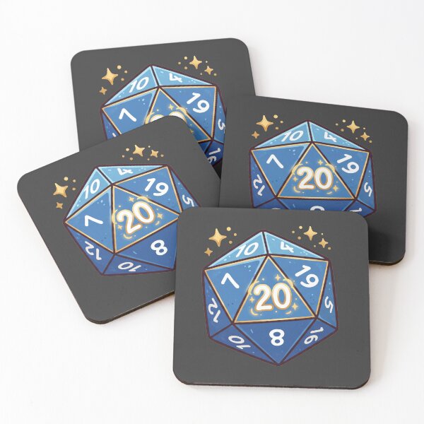 Item preview, D20 of Dungeons & Dragons designed and sold by minim.iart.