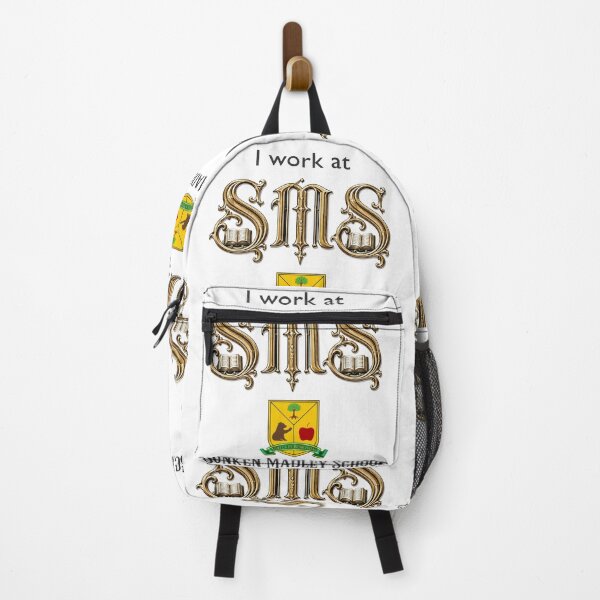 Item preview, I Work at Sunken Madley School – Fictional Village School Crest Souvenir designed and sold by Amanda-Cadabra.