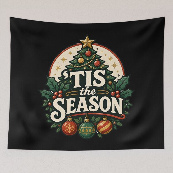 Item preview, 'Tis the Season Classic Meaning Illustration Christmas Design designed and sold by KristenosNehk.