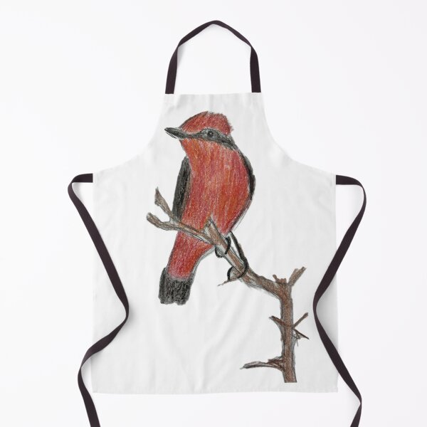 Item preview, Vermilion Flycatcher designed and sold by woodland-towers.