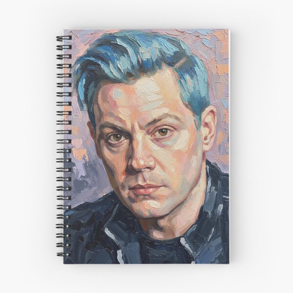 Item preview, Jack White, blue hair, oils. designed and sold by Pinkgnomie.