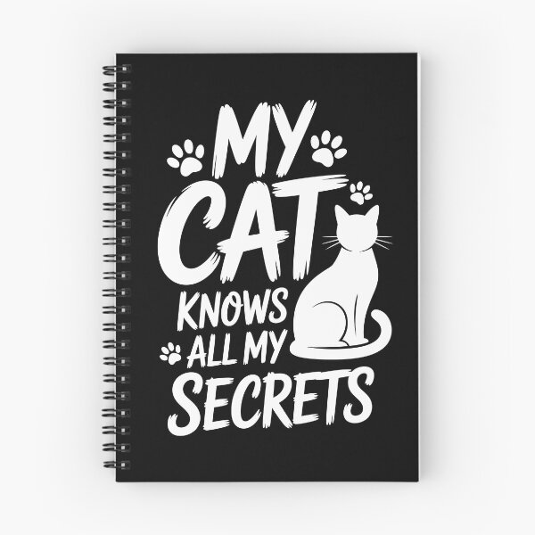 Item preview, MY CAT KNOWS ALL MY SECRETS designed and sold by jkrphoto.