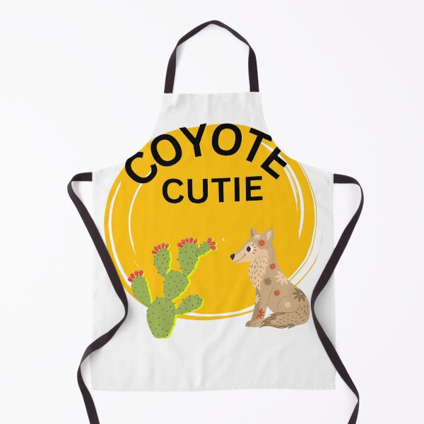 Item preview, Coyote cutie retro desert illustration  designed and sold by Jazzytouch.