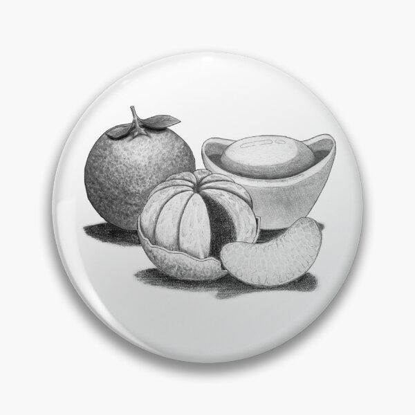 Item preview, Mandarin Graphite Pencil Art 1 designed and sold by F-Fireheart.