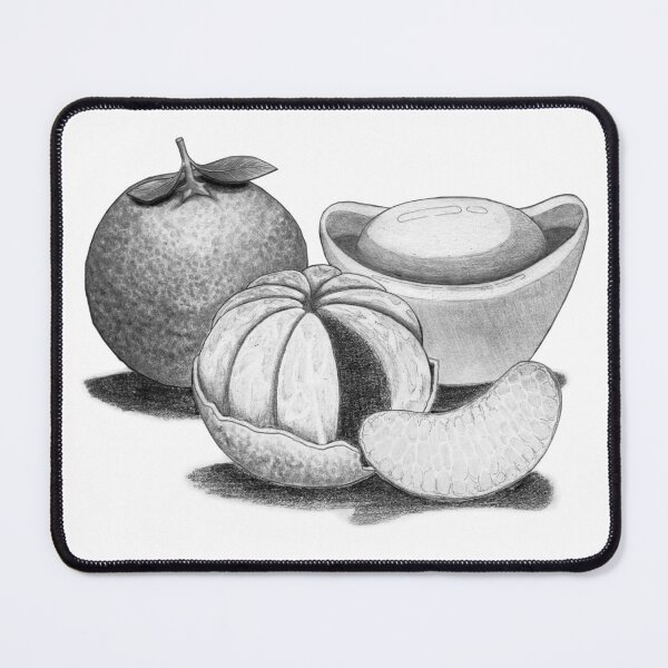 Item preview, Mandarin Graphite Pencil Art 1 designed and sold by F-Fireheart.